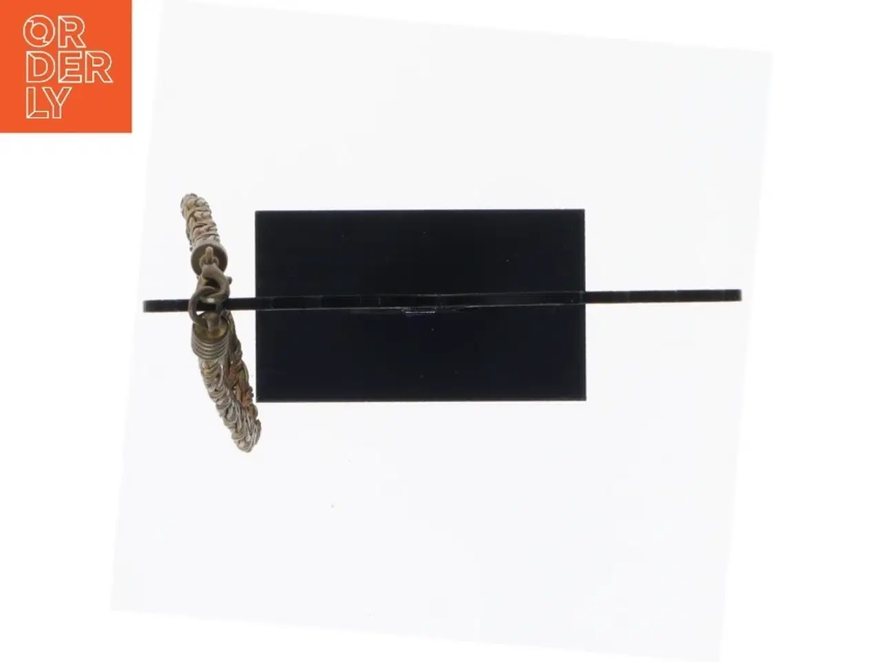 Billede 2 - Guldfarvet fletarmbånd (str. 19 cm)