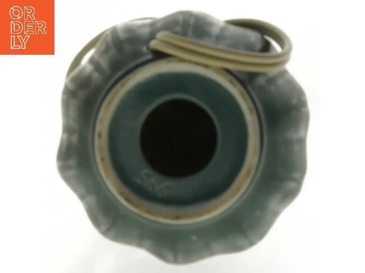 Billede 3 - Bordlampe grøn keramik (str. 20 cm)