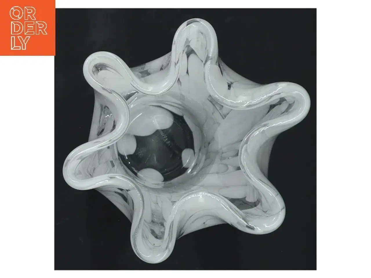 Billede 3 - Dekorativ glasvase (str. 16 cm)