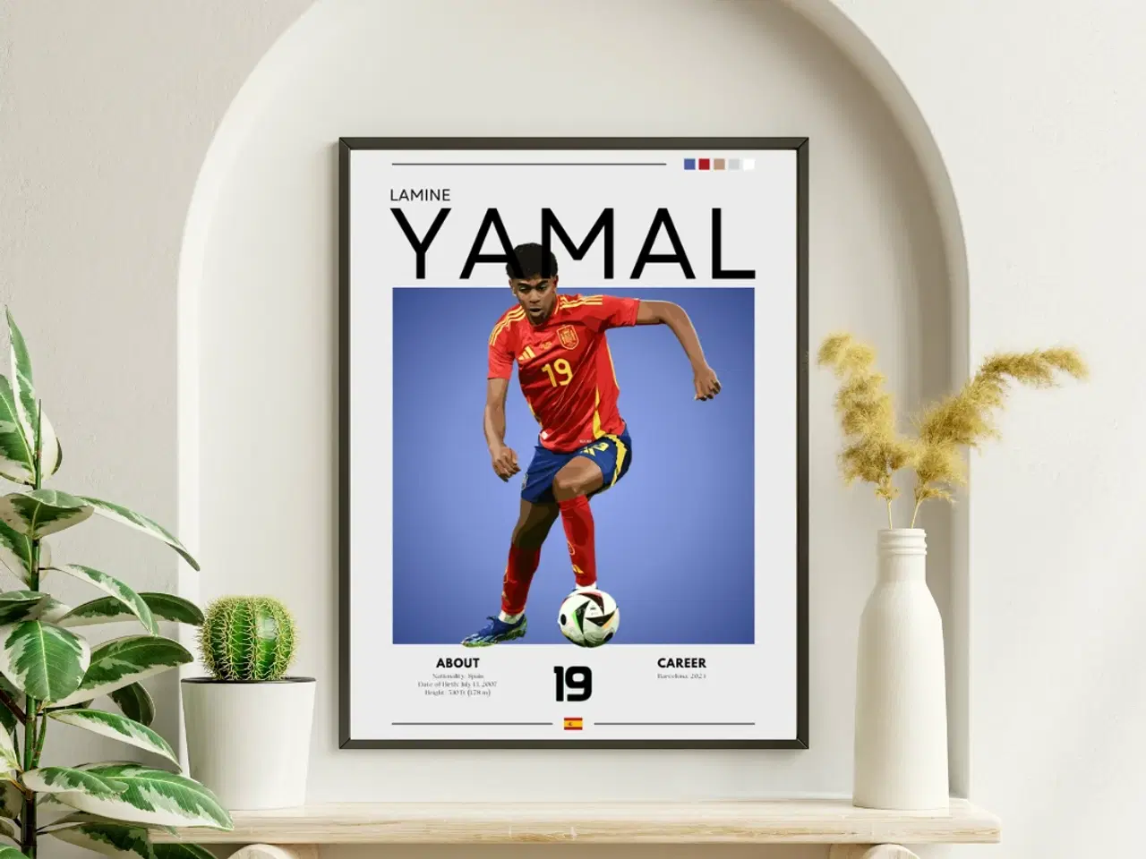 Billede 5 - Køb Yamal og Mbappe plakat & opnå 15% ekstra rabat