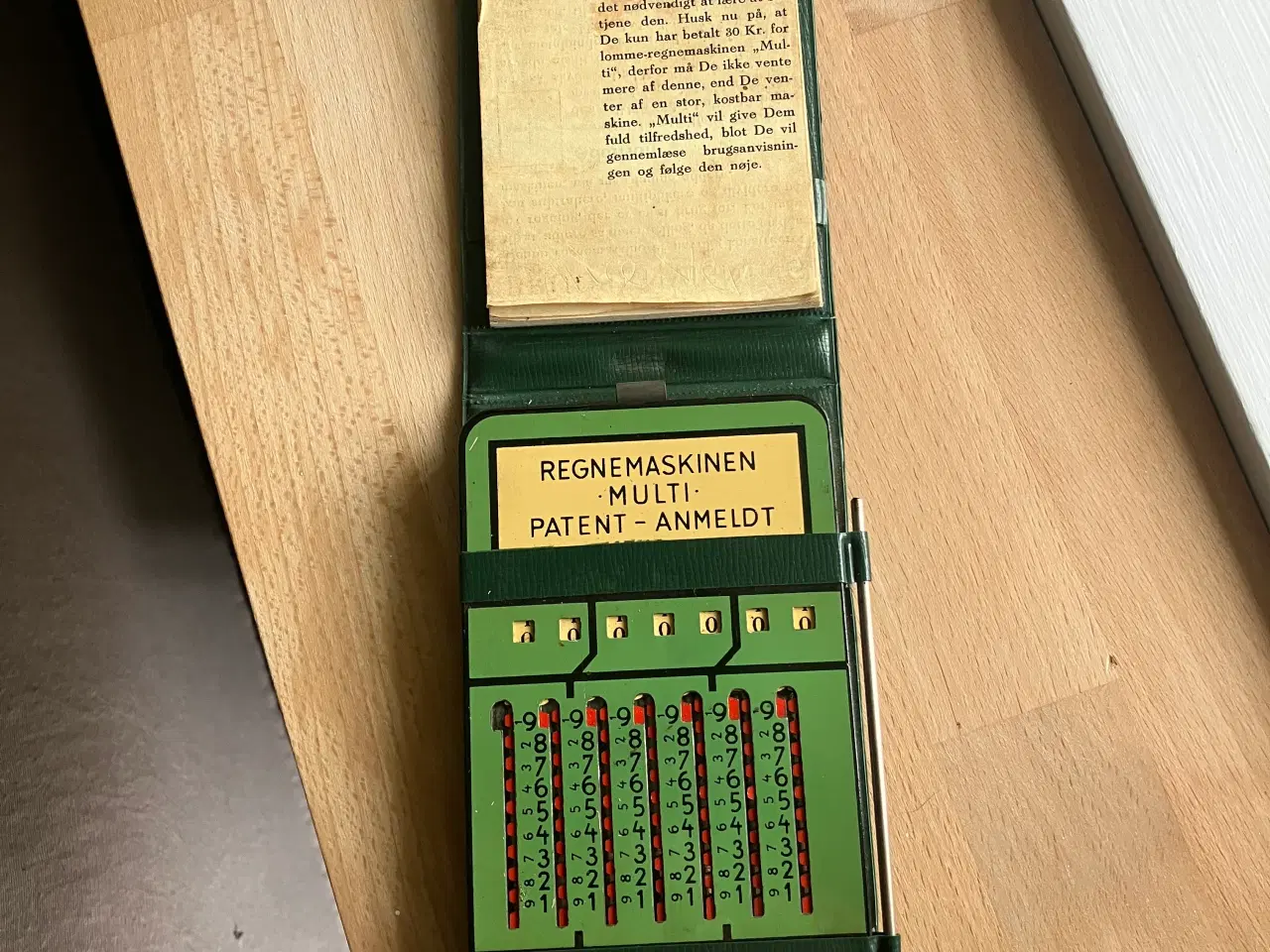 Billede 2 - Antik Lommeregner