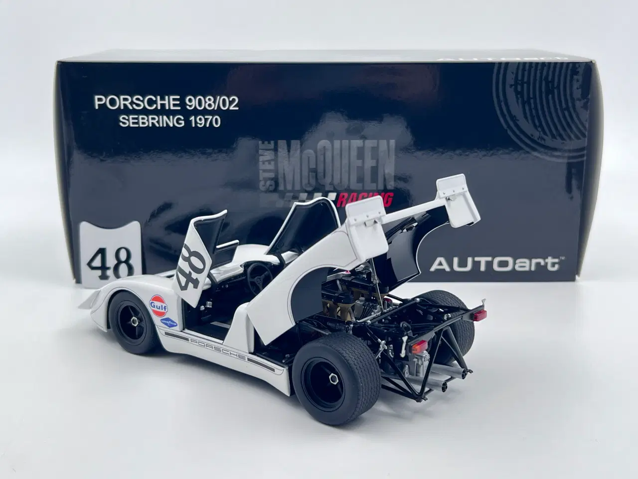 Billede 3 - 1970 Porsche 908 / 2 Steve McQueen #48 - 1:18