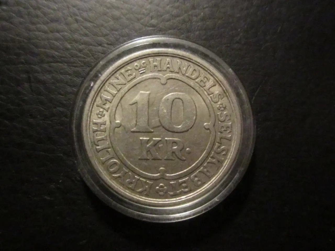 Billede 2 - Grønland 10 kr 1922 Kryolith flot