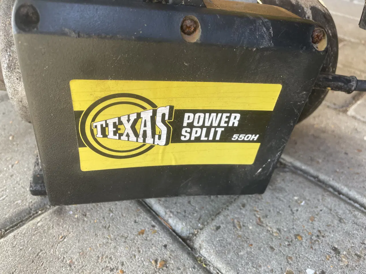 Billede 2 - Sælger en brændekløver med Texas motor. Motoren kø