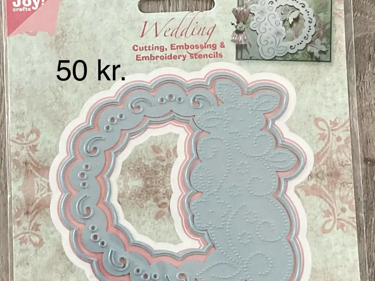 Billede 6 - 6 pakker cutting, embossing og embroidery stencils