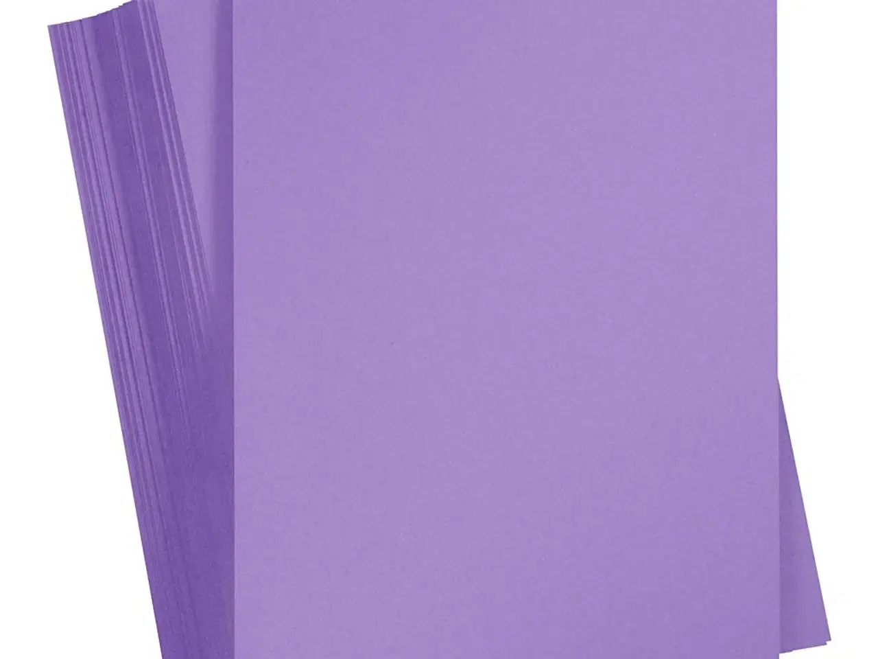 Billede 1 - Karton, A4, ark 210x297 mm, 180 g, lilla, 100ark/ 1 pk.