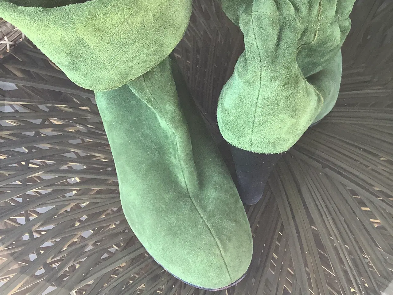 Billede 1 - Lækre ruskinds støvler. 