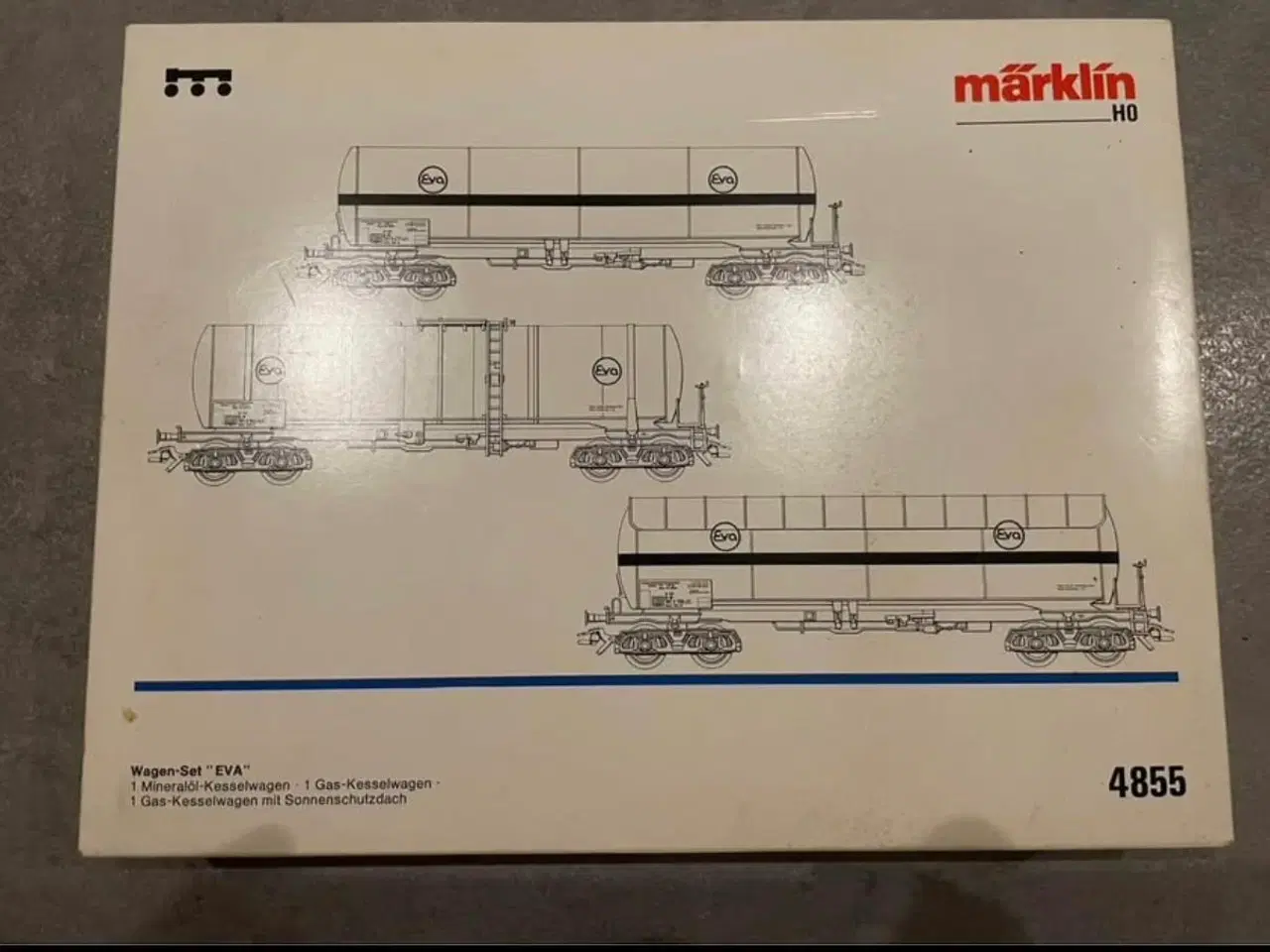 Billede 2 - Märklin H0 - 4855 Tankvogne