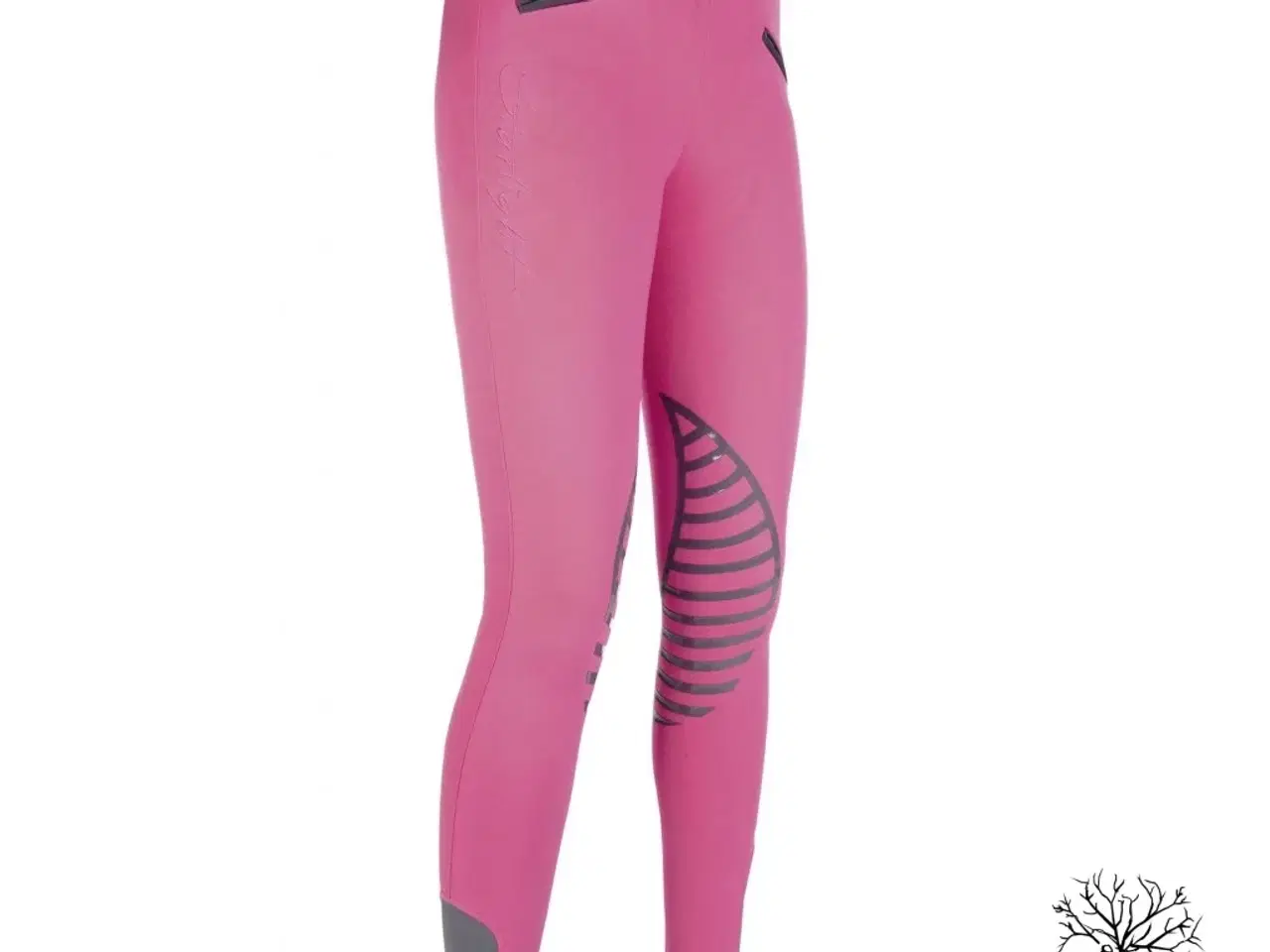 Billede 1 - Ridetights fra HKM i pink - str 110/116