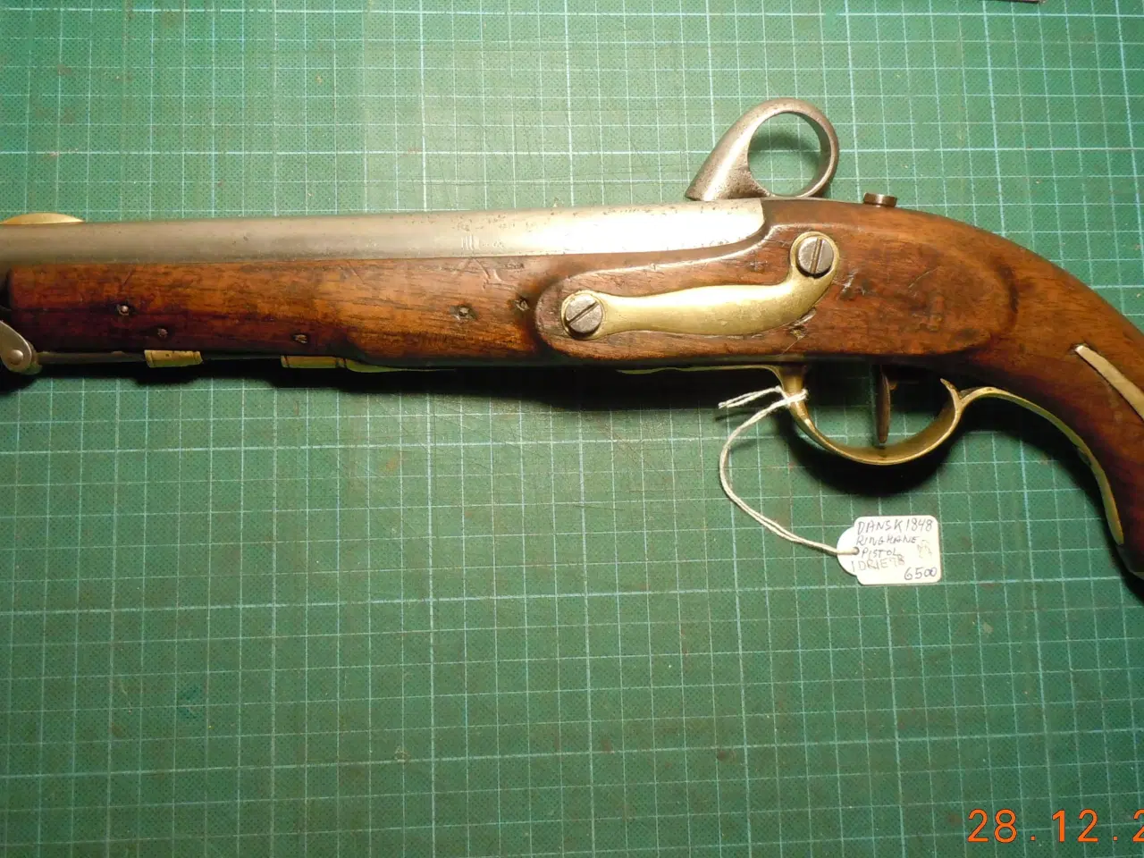 Billede 1 - Slesvig-Holstenernes Artilleripistol M-1849