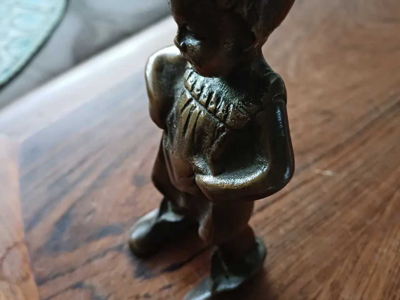 Billede 3 - Bronze figur støvle lise
