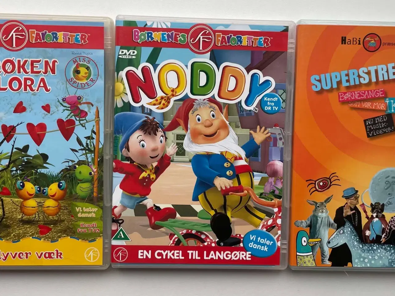 Billede 1 - 2 dvd med Børnenes favoritter + 1 ekstra - KUN 10 