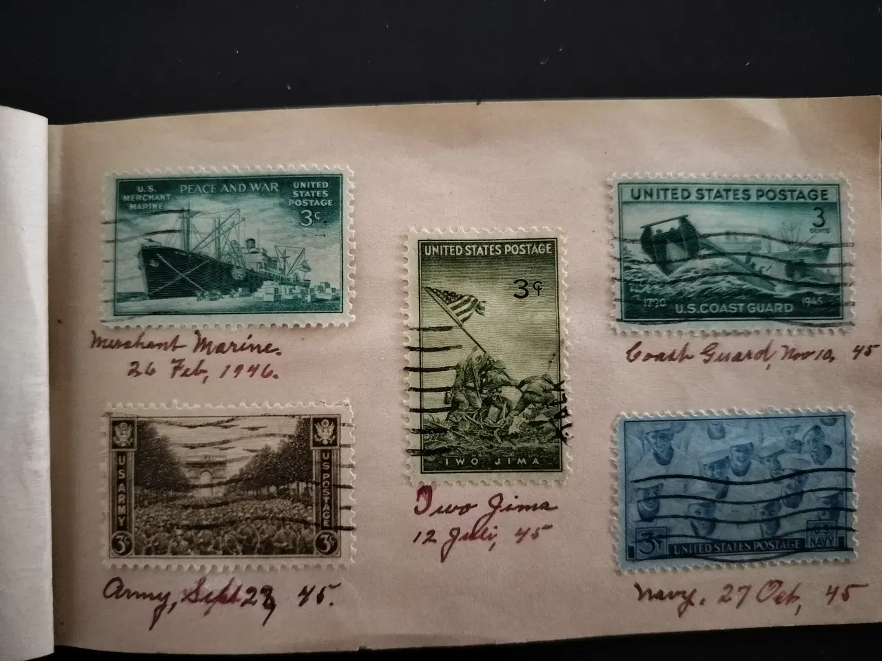 Billede 3 - Frimærker fra ww2