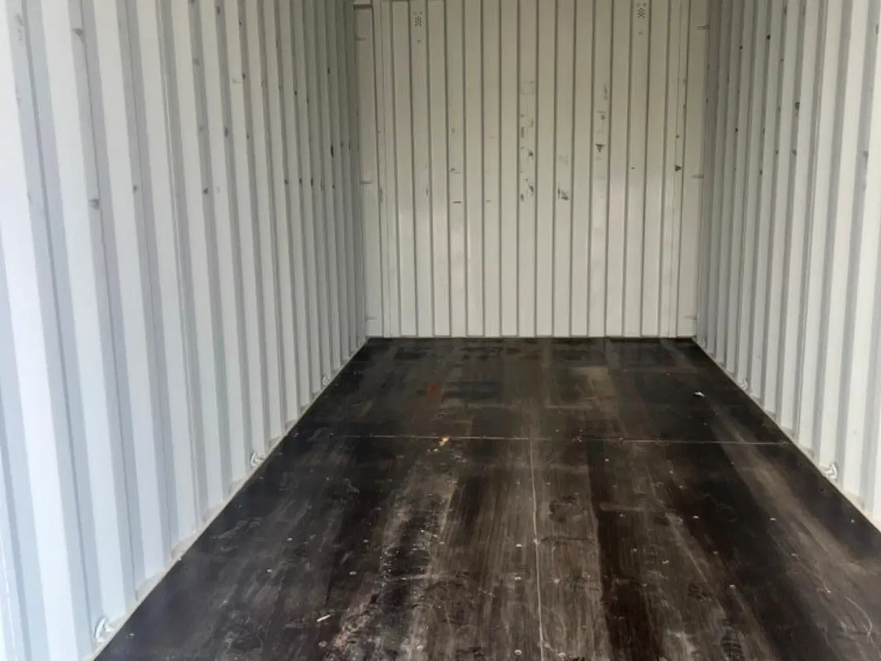 Billede 4 - 20´ fods Container i farve Ral: 7035 nye one way 