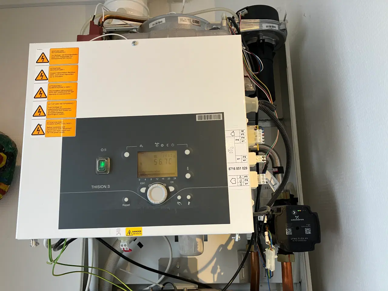 Billede 3 - Gasfyr Mrk.  Elco Thision S Compact 19.2/ V 75