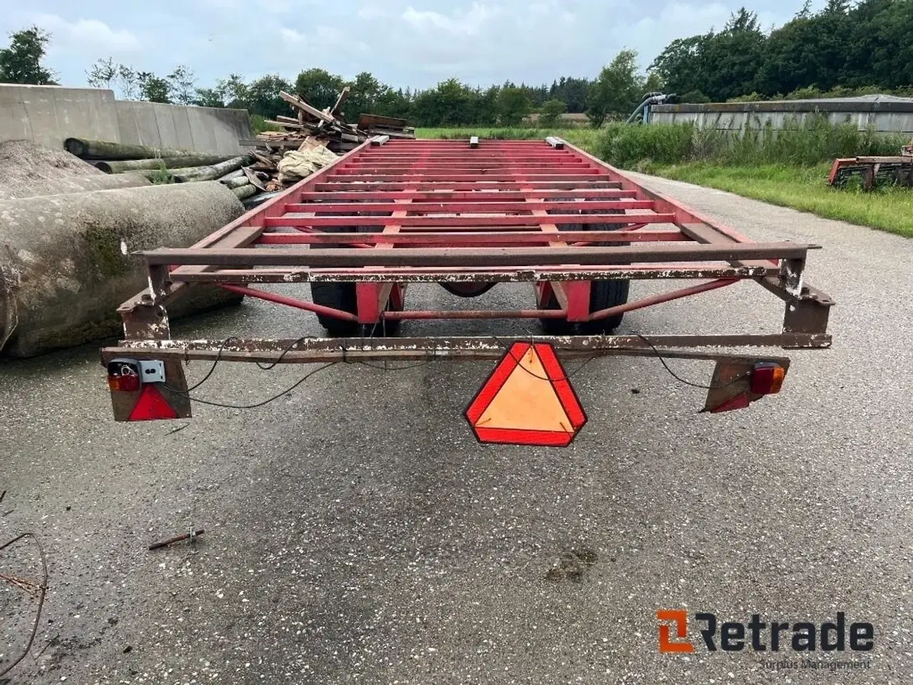 Billede 5 - - - - Landbrugsudstyr 7 meter halmvogn