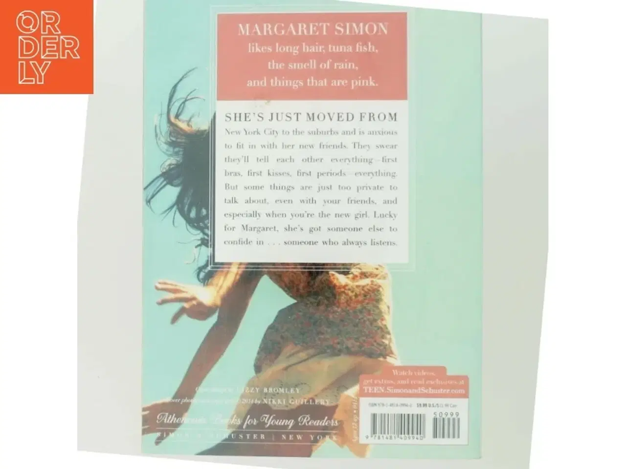 Billede 3 - Are You There God? It's Me, Margaret. af Judy Blume (Bog)