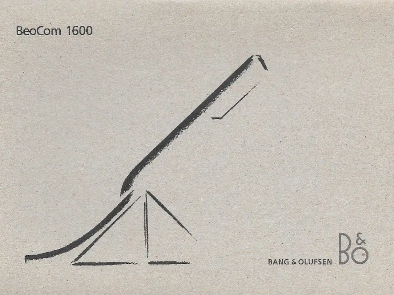 Billede 1 - BeoCom 1600 vejledning - inkl. forsendelse