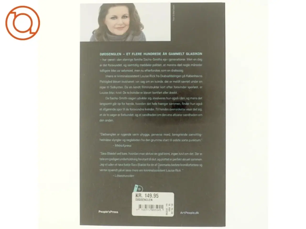 Billede 3 - Dødsenglen : krimi af Sara Blædel (Bog)
