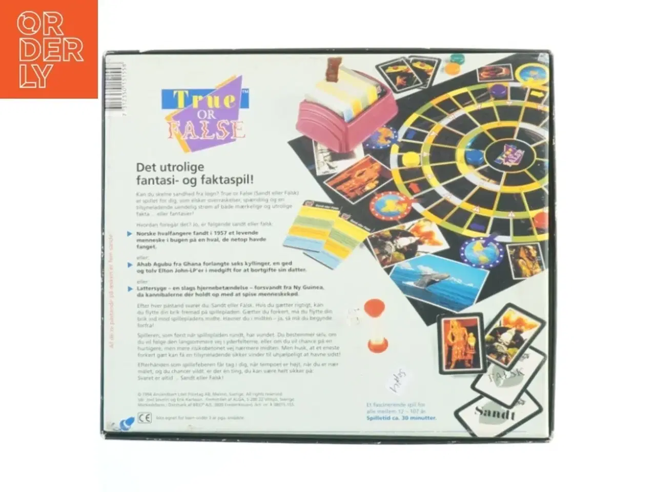 Billede 2 - True or false spil fra Brio (str. 30x8,5 cm)