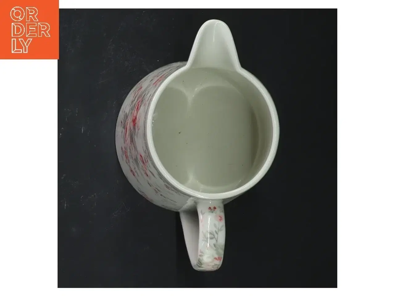 Billede 2 - Porcelænskande med blomster fra Greengate (str. 12 cm)