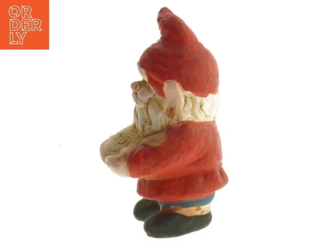 Billede 2 - Keramisk julemand (str. 11 cm)
