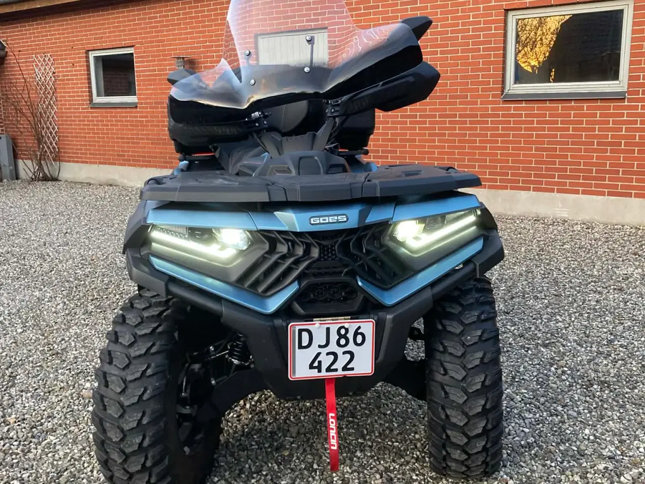 Billede 4 - ATV GOES XWOLF 700 MAX på bil plader
