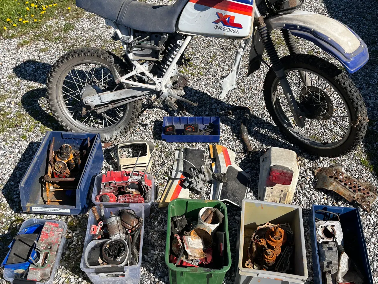 Billede 1 - Honda XL 125 Paris Dakar
