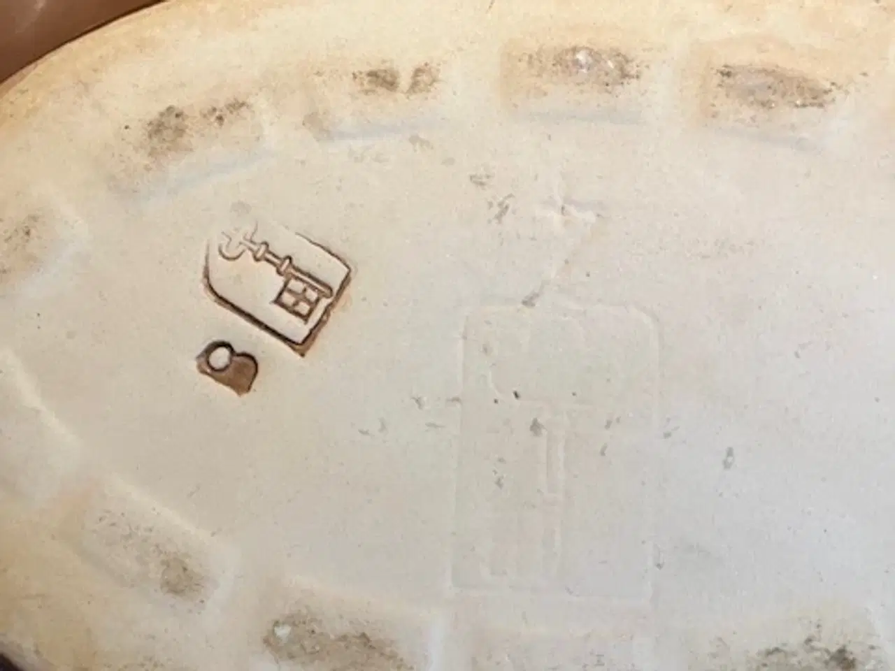 Billede 6 - 2 store franske stentøjs-terriner – La Bourguignon