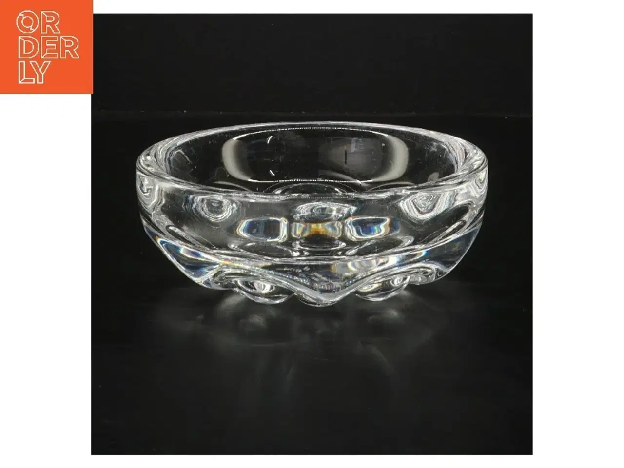 Billede 1 - Rund glasskål (str. Ø 16 cm)