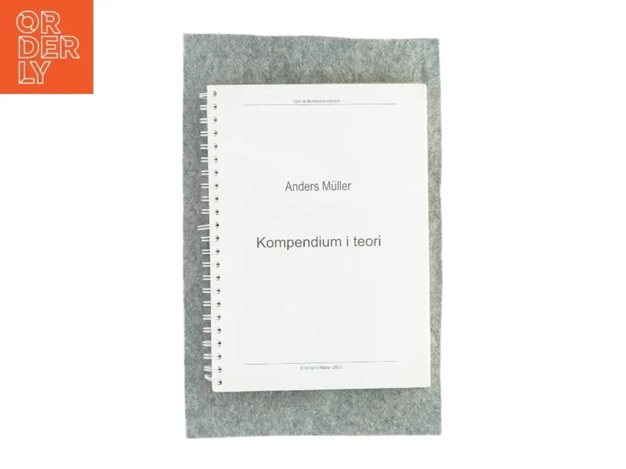 Billede 1 - Kompendium i teori af Anders Müller (bog)