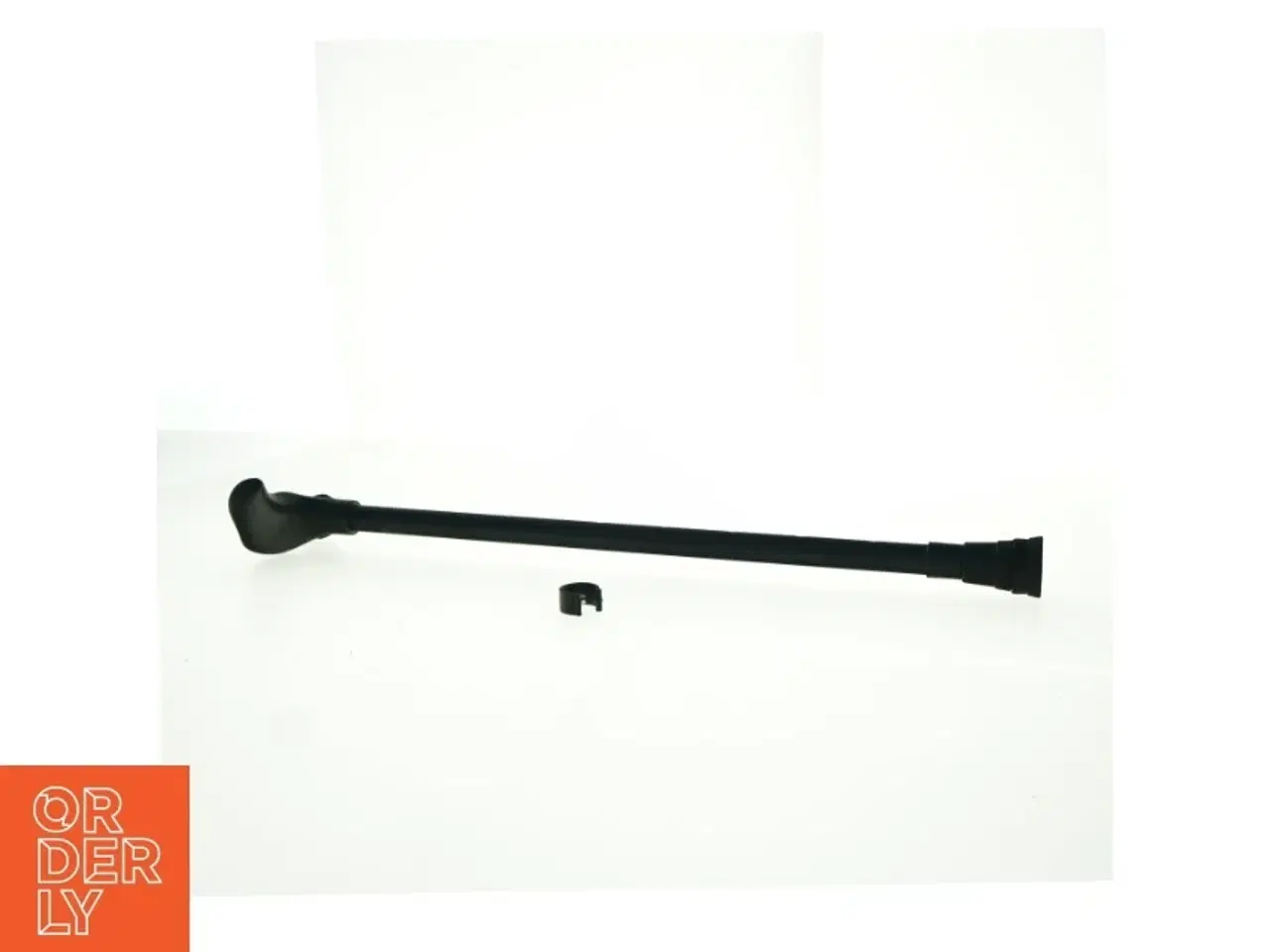 Billede 2 - Sort solid justerbar stok (str. 71 til 94 cm)