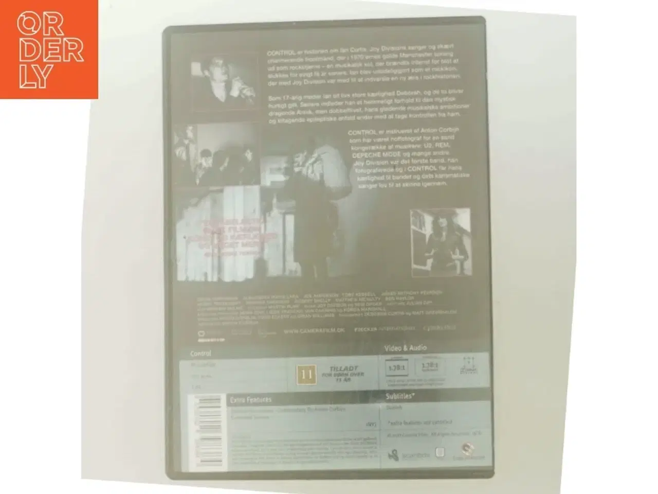 Billede 3 - Control med Samantha Morton (DVD)