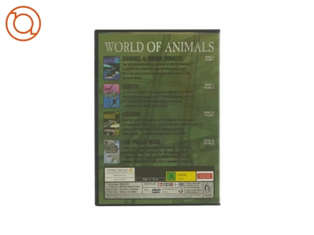 Billede 2 - World of animals film box (dvd)