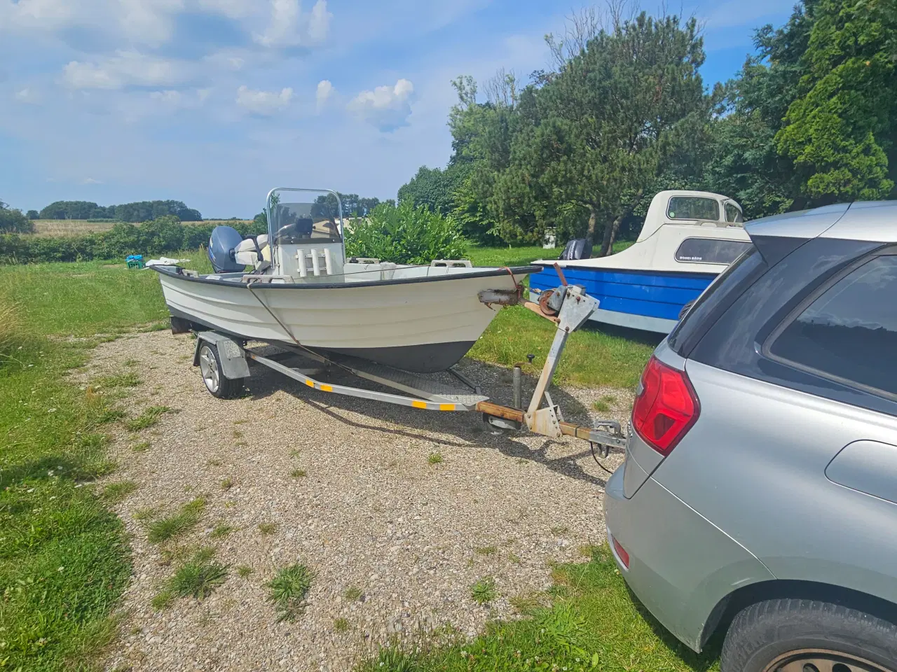 Billede 4 - Motorbåd med planskrog og 25hk Yamaha motor