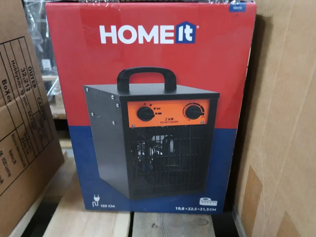 Billede 2 - HOME It Industrivarmeblæser med 2 trin 230 volt 2000 Watt