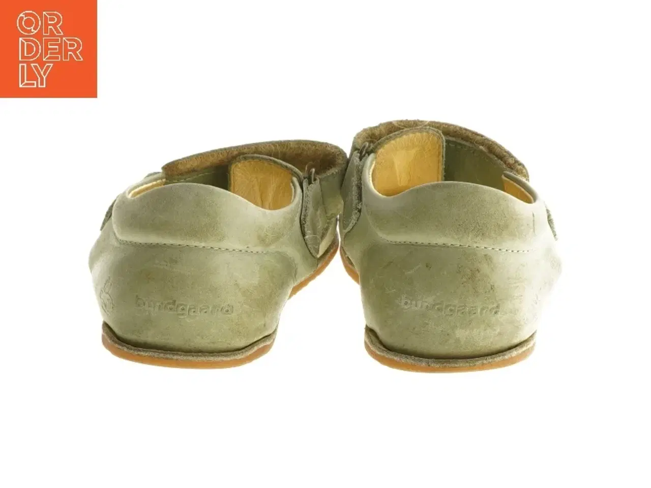 Billede 2 - Grønne lædersandaler til børn fra Bundgaard (str. 27 )