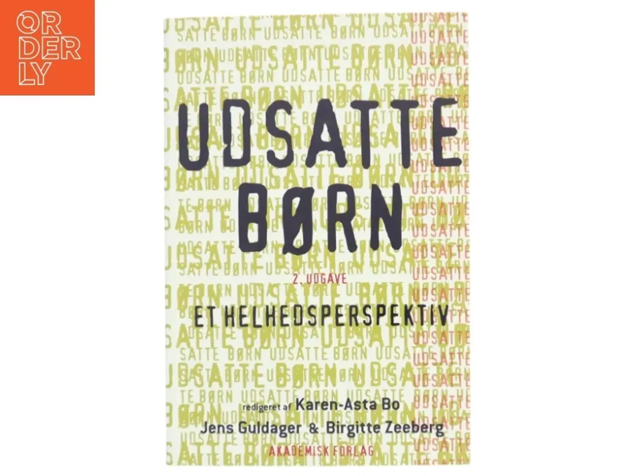 Billede 1 - Udsatte børn : et helhedsperspektiv (Bog)