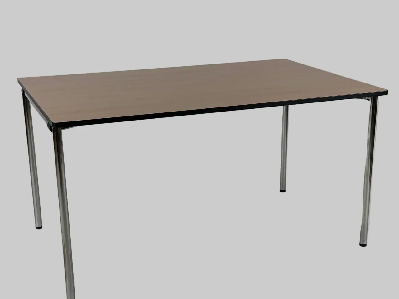Billede 1 - Dencon Klapbord - Natur/Krom Stel 140x90 cm