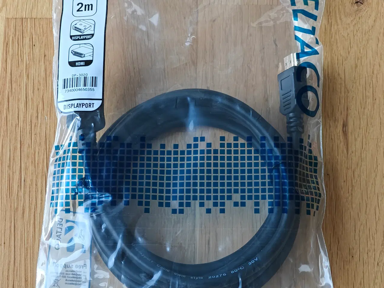 Billede 2 - 1.5m. DisplayPort till HDMI-adapter kabel