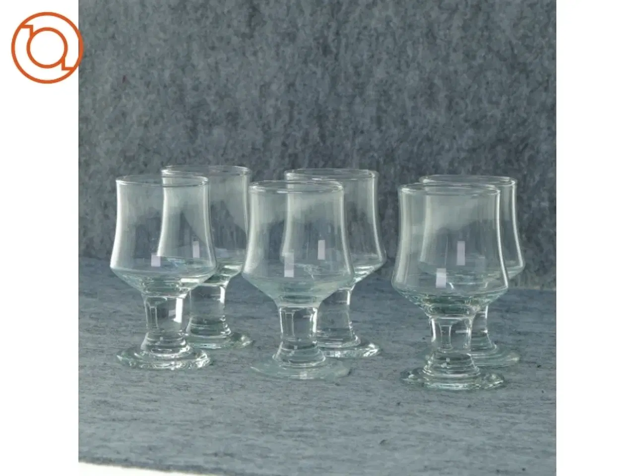 Billede 1 - Snapseglas (str. 9 x 5 cm)