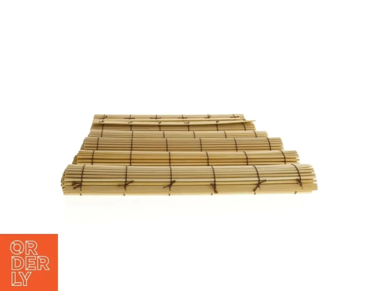 Billede 3 - Dækkeservietter i bambus (6 stk) (str. 40 x 30 cm)