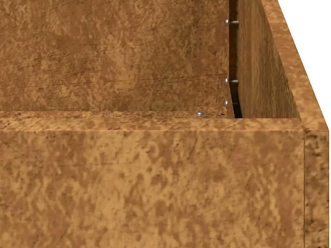 Billede 9 - Plantekasse rustfarvet 280x40x40 cm forvitringsstål