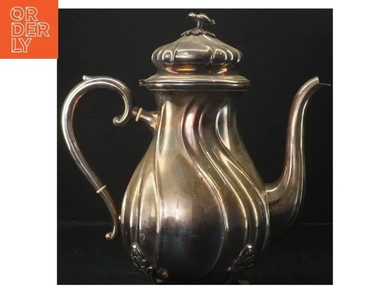 Billede 3 - Vintage tekande i metal (str. 25 cm)