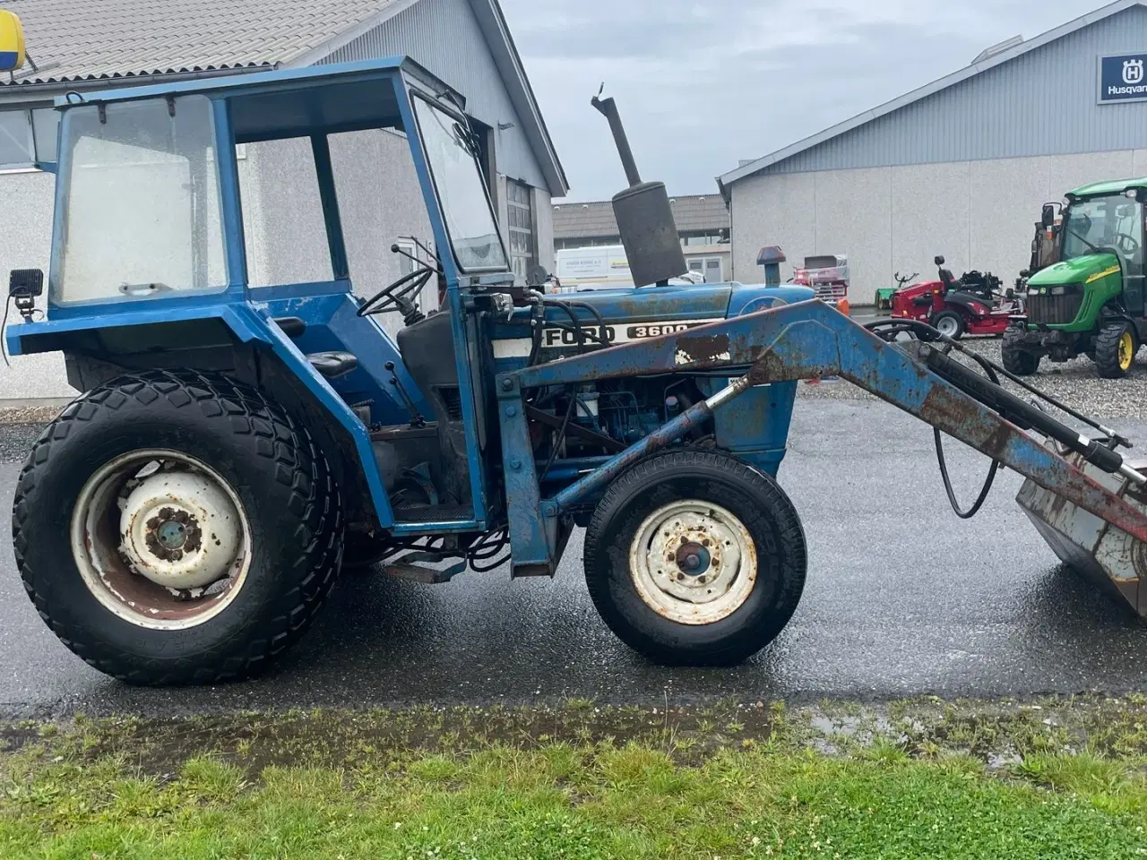 Billede 3 - Ford 3600 M/ fuld hydraulisk frontlæsser
