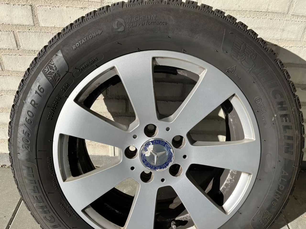 Billede 2 - Vinterhjul til Mercedes C klasse