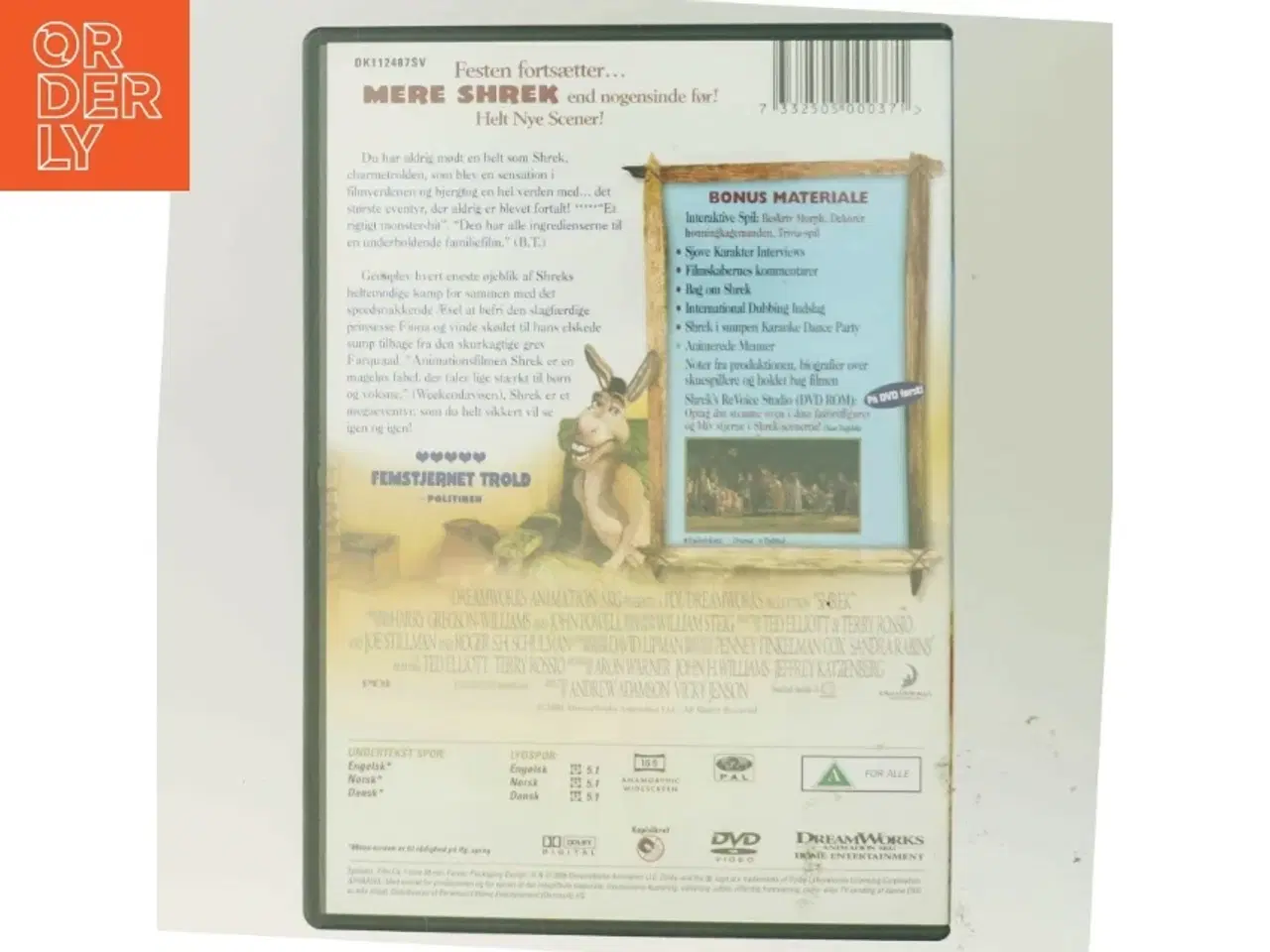 Billede 3 - Shrek [dvd]