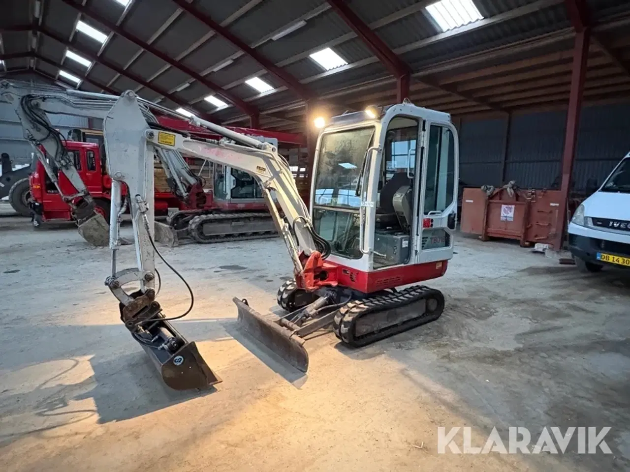 Billede 1 - Minigraver Takeuchi Tb016