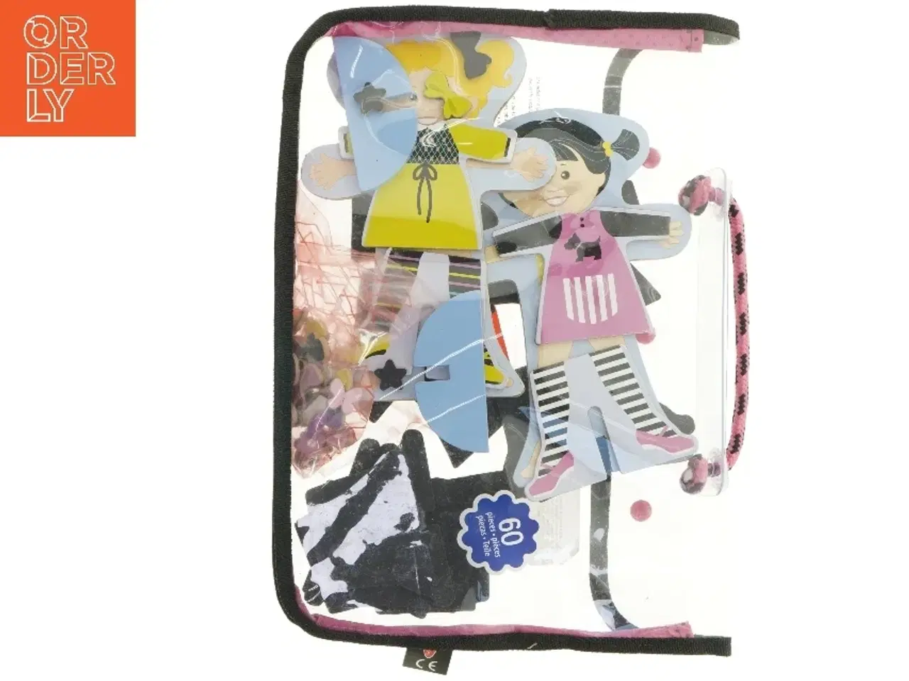 Billede 6 - Påklædningsdukker til de mindste.  Magnetiske i kraftig kvalitet