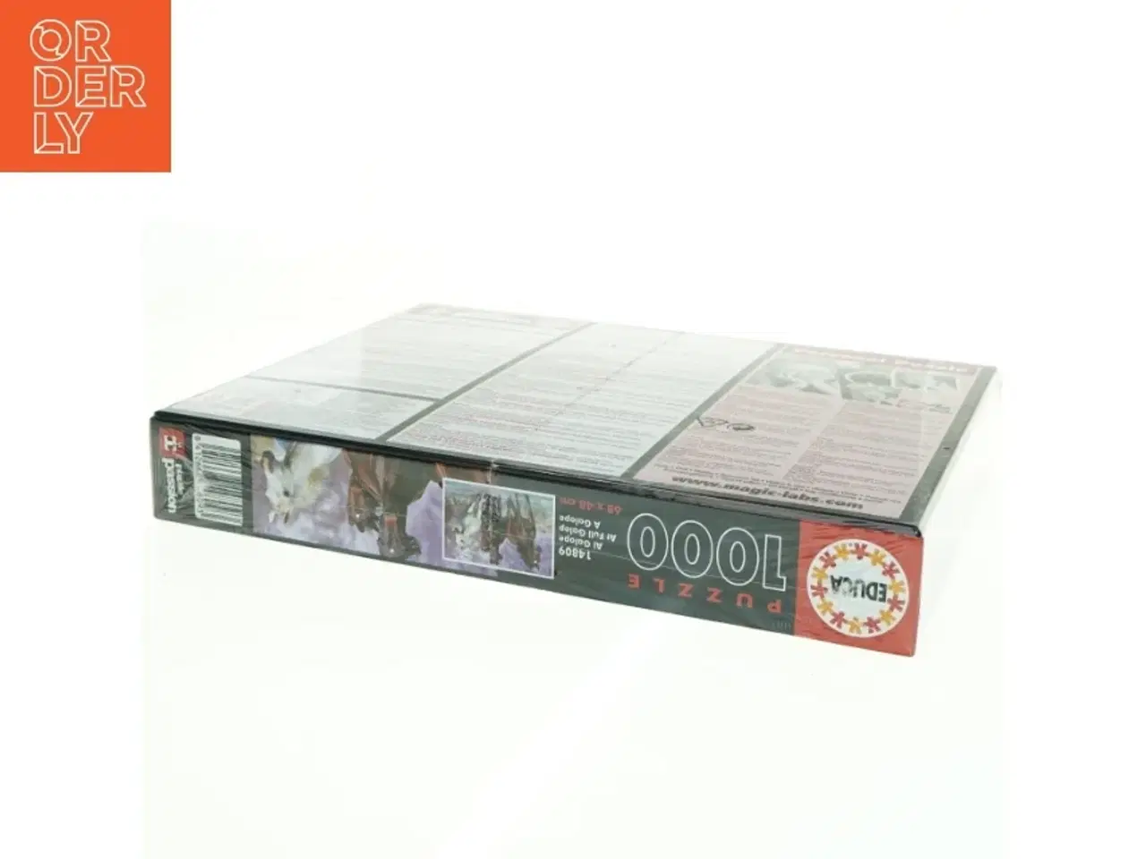 Billede 3 - Puslespil med hestemotiv fra Magic Labs (str. 37 x 27 cm)